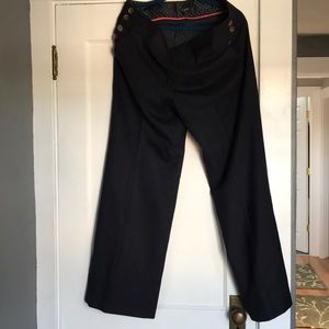 J. Crew wool wide leg pants